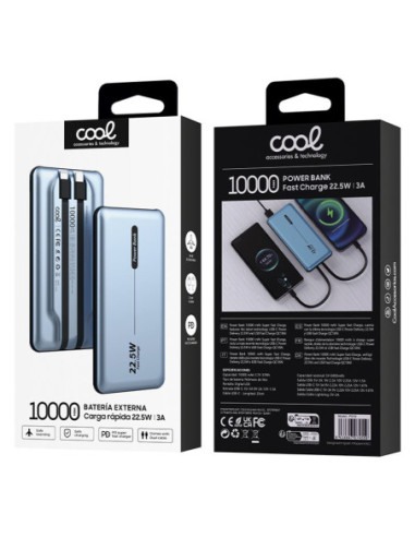 Batería externa universal Power Bank...