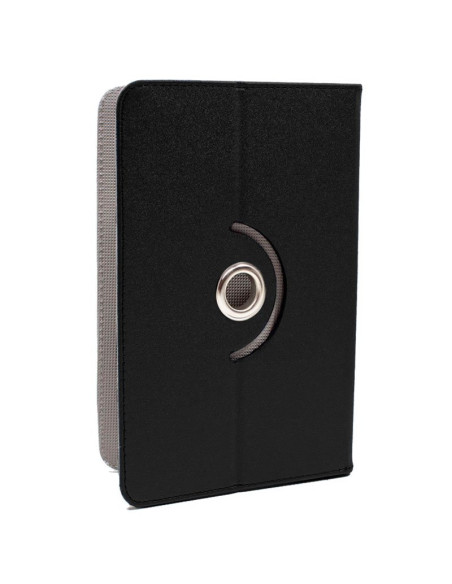 Funda polipiel soporte giratorio universal tabletas 9,7 - 11 pulgadas negra (Panorámica)