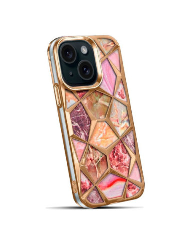 Carcasa TPU iPhone 15 diseño mármol