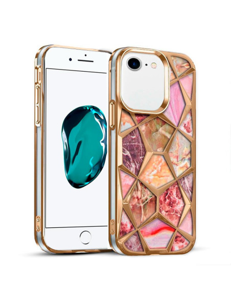 Carcasa TPU iPhone 7 / 8 / SE (2020) / SE (2022) diseño mármol