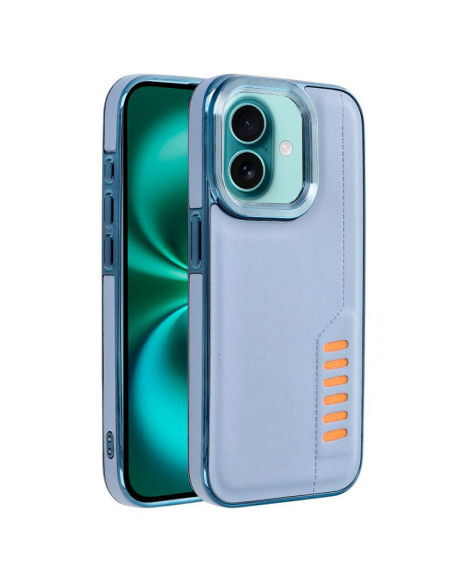 Carcasa TPU reforzada iPhone 16 Plus Milano azul