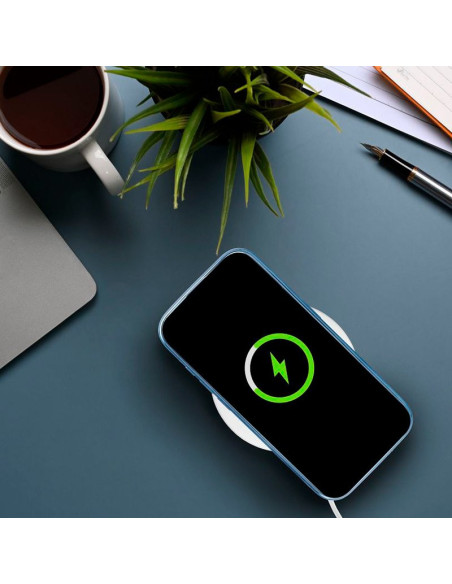 Carcasa TPU reforzada iPhone 16 Plus Milano azul