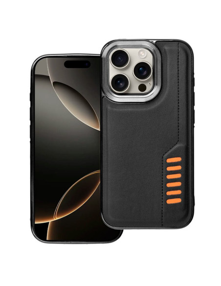 Carcasa TPU reforzada iPhone 16 Pro Milano negra