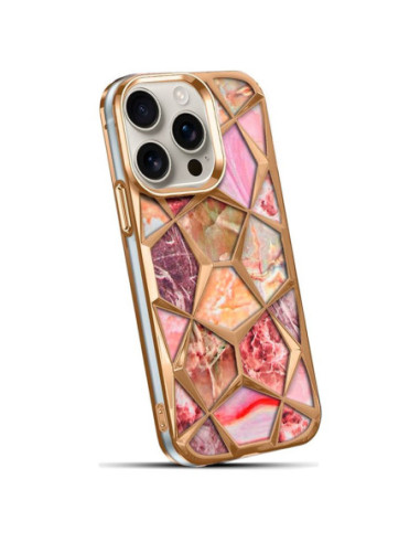 Carcasa TPU iPhone 16 Pro diseño mármol