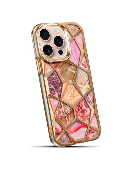 Carcasa TPU iPhone 16 Pro Max diseño mármol