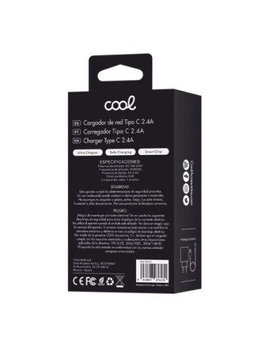 Cargador red conector tipo C (2,4...