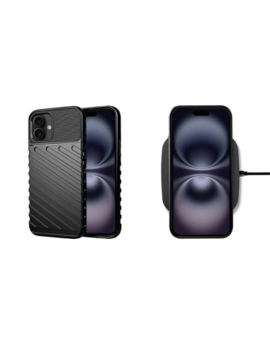 Carcasa TPU reforzada iPhone 16...