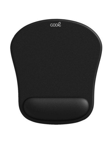 Alfombrilla ratón COOL ergonómica negra