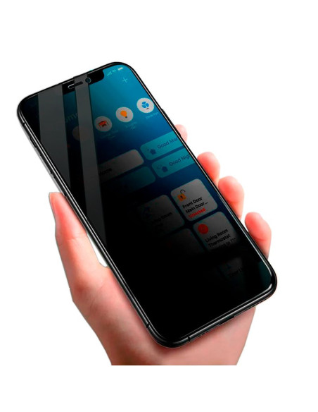 Protector pantalla vidrio templado privacidad iPhone 16 Pro Max