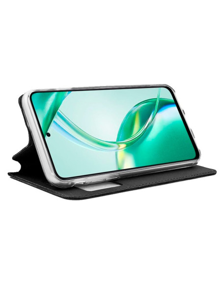 Funda libro soporte TPU Honor 200 Smart 5G negra