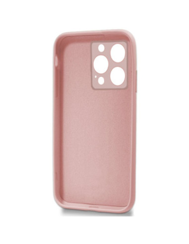 Carcasa TPU cama tela iPhone 16 Pro rosa