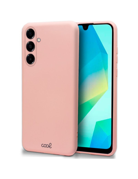 Carcasa TPU cama tela Samsung A165 Galaxy A16 / A16 5G rosa