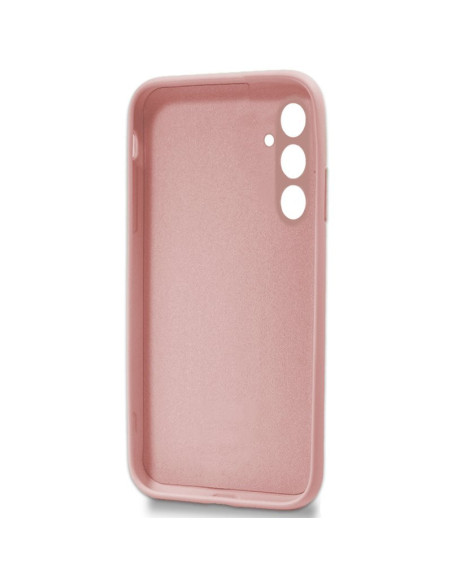 Carcasa TPU cama tela Samsung A165 Galaxy A16 / A16 5G rosa