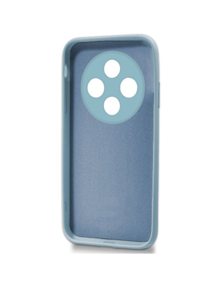 Carcasa TPU cama tela Xiaomi Redmi 14C / Poco C75 azul celeste