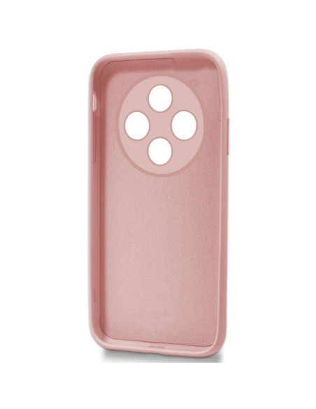 Carcasa TPU cama tela Xiaomi Redmi 14C / Poco C75 rosa