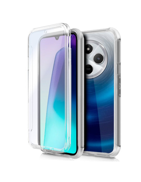 Funda gel TPU 3D Xiaomi Redmi 14C / Poco C75 transparente (Frontal + trasera)